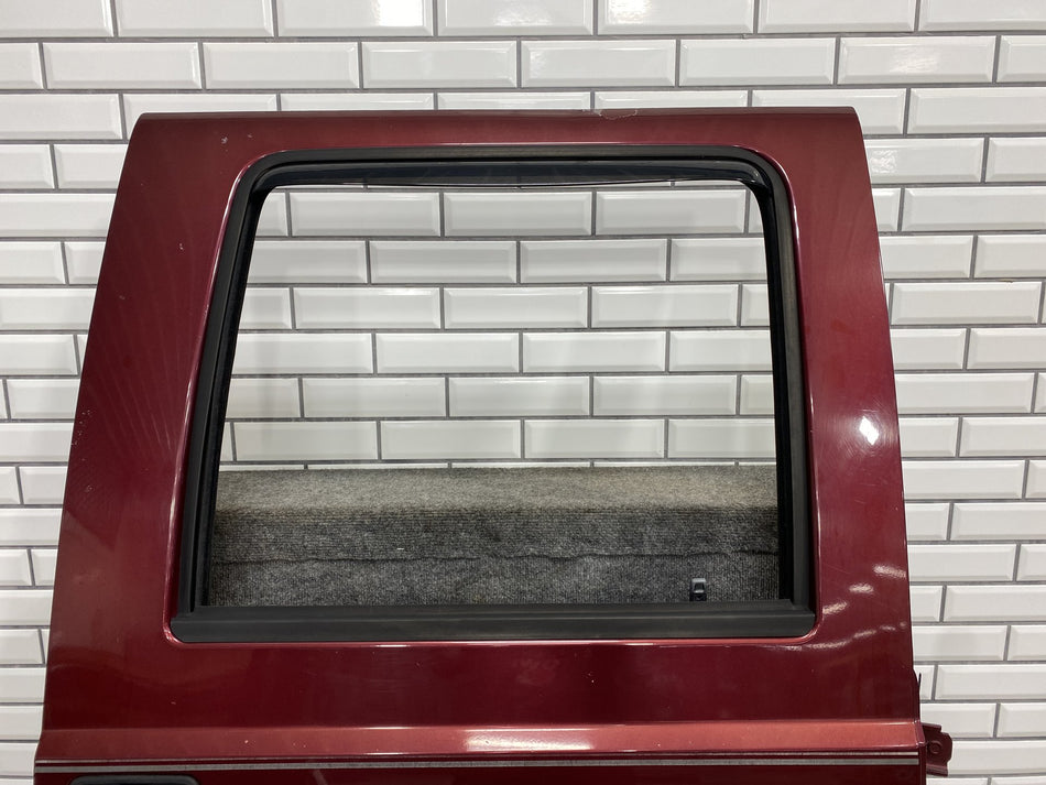 99-07 Ford F250 F350 Super Duty Crew Cab Right Rear Door Dark Toreador Red JM