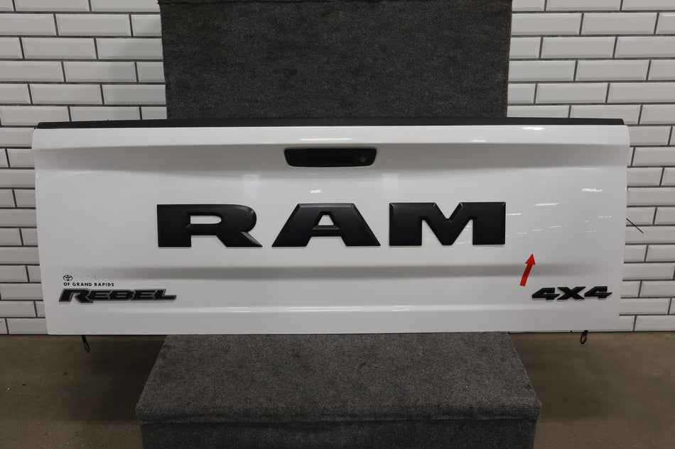 2013-2023 Ram 1500 Rebel Decklid/Tailgate Bright White PW7