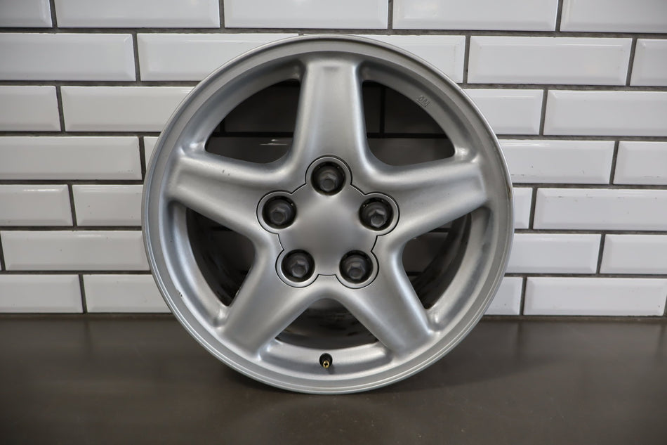 1997-1999 Chevrolet Camaro 16x8 Silver 5 Spoke Wheel OEM