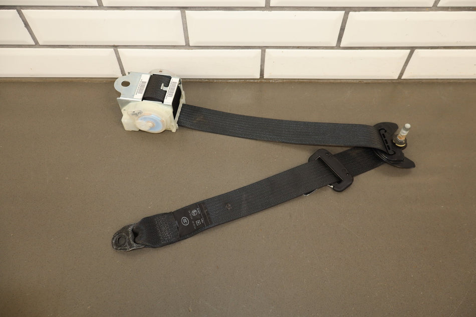 2015-19 Dodge Challenger Rear Seat Belt Set Black X9 3pc