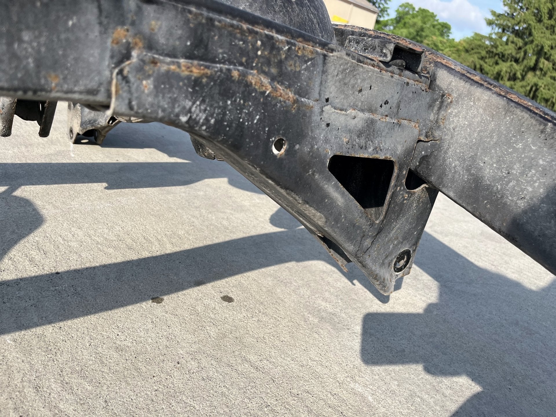 1997 Toyota Land Cruiser J80- Frame Assembly – J & J Auto Wrecking