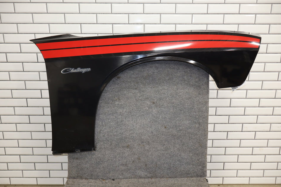 08-23 Dodge Challenger RH Right Fender Dark Slate Grey