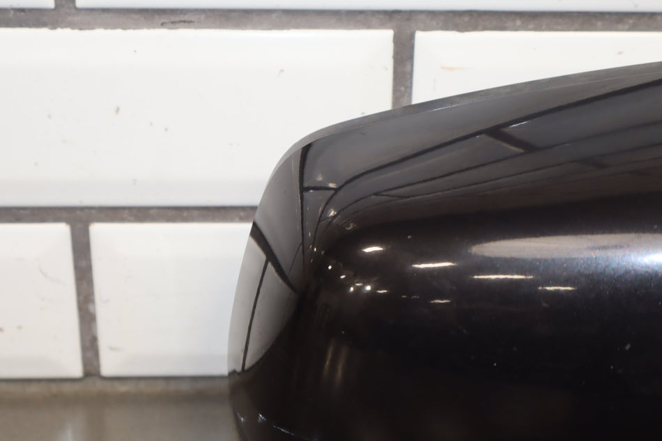 08-15 Mitsubishi EVO X Right Door Mirror OEM Power Phantom Black U02 7632A100WA