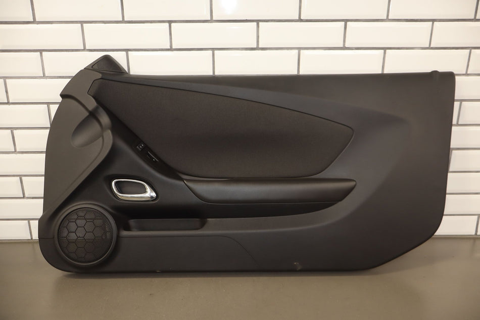 2014 Chevrolet Camaro Right Front Door Trim Panel Black AFJ
