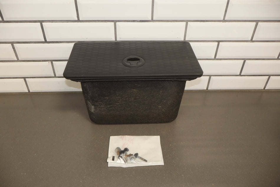 2017 Ram 2500 Rear Floor Storage Bin Diesel Gray X8