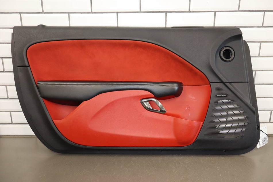 2015-23 Dodge Challenger Hellcat LH Door Panel Ruby Red XC