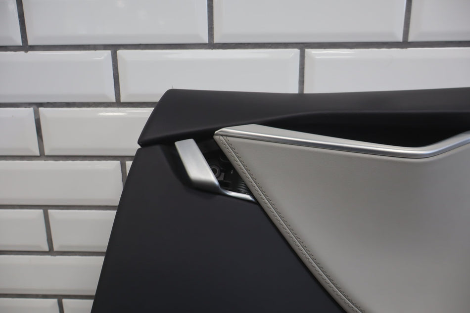 2015 Tesla Model S 85D Right Rear Door Trim Panel
