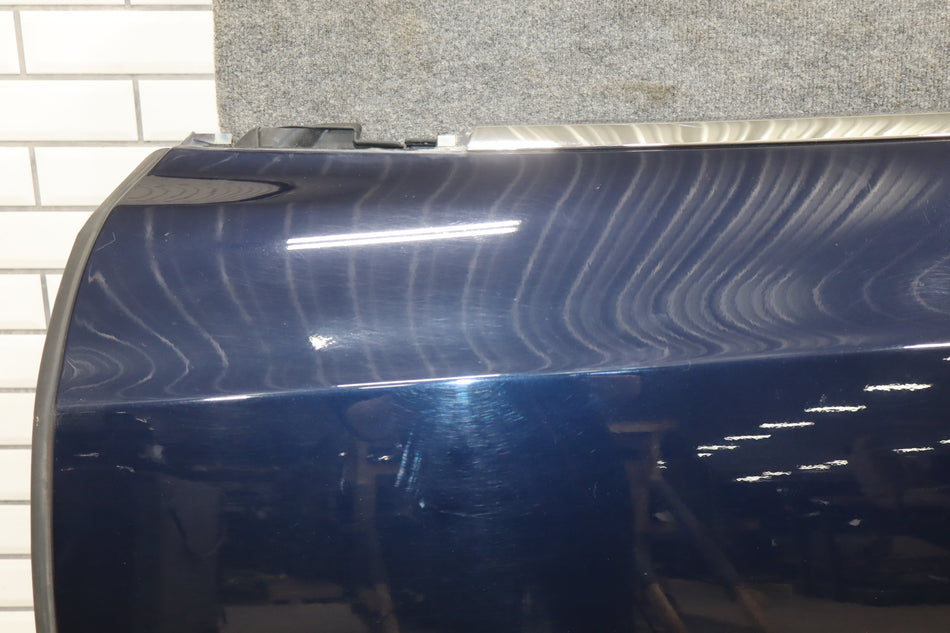 2012-2015 Tesla Model S Driver Left Front Door Blue Metallic PMMB