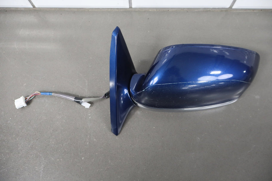 2003 Lexus SC430 Left Door Mirror Indigo Blue 8P4