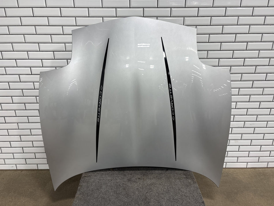 1997-2004 Chevrolet Corvette C5 Hood Sebring Silver 13 10320926