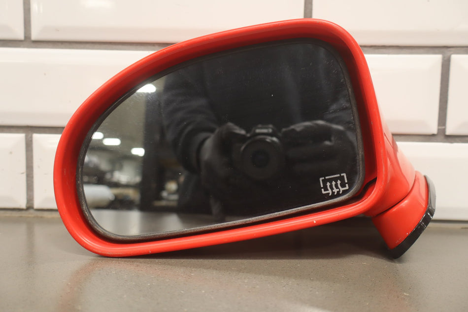 1991-1996 Dodge Stealth Left Door Mirror Firestorm Red R38