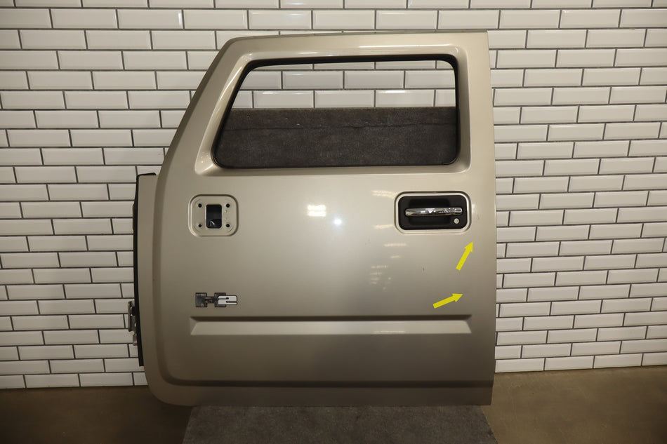 2003-2009 Hummer H2 Left Front Door Pewter 11