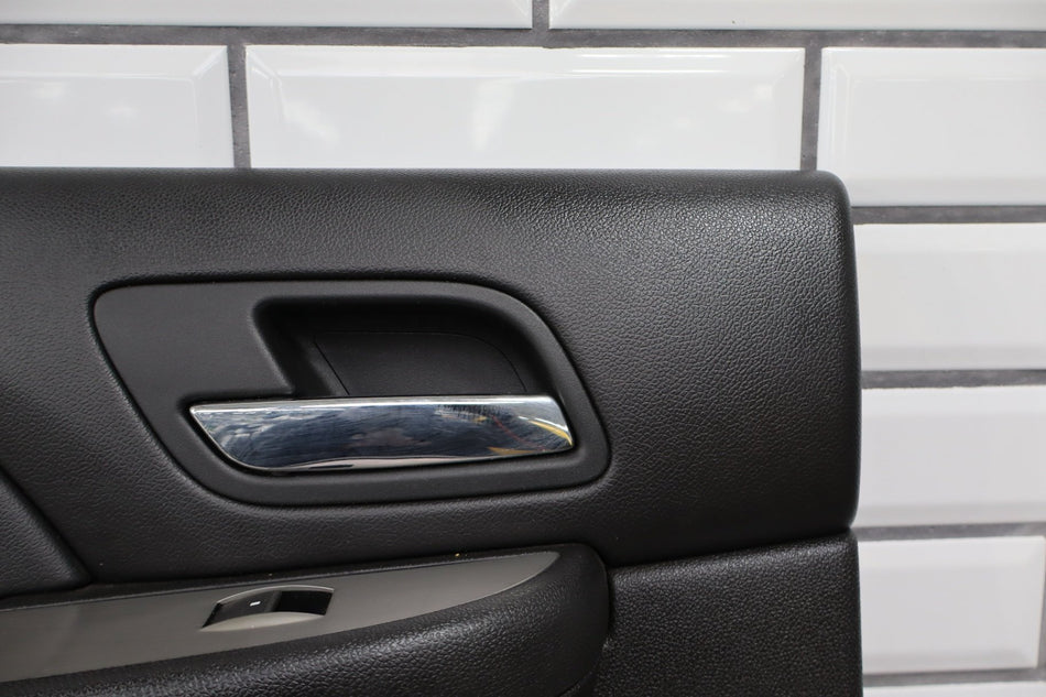 2009 Chevrolet Suburban 1500 Z71 Left Rear Door Panel Ebony 193
