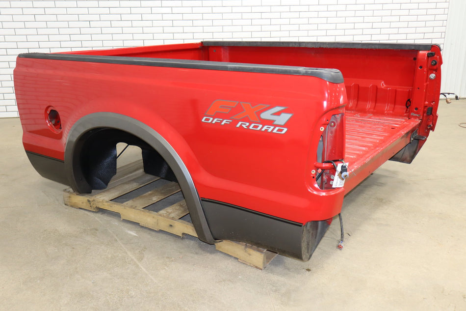1999-2010 Ford F-250 F-350 Super Duty Truck Bed Southern Rust Free 6.9FT Red