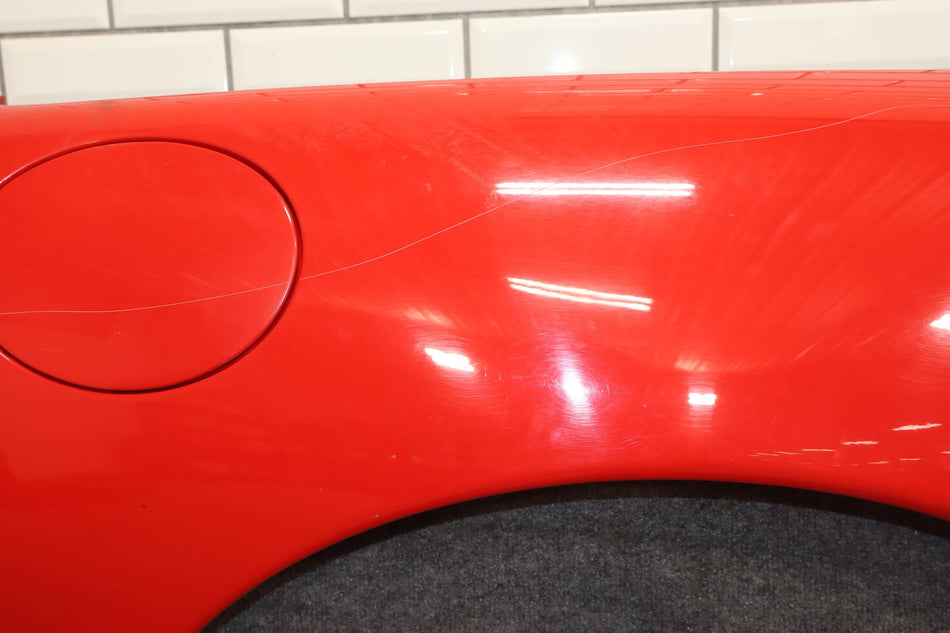 1998-2004 Chevrolet Corvette C5 Convertible Left Quarter Panel Torch Red