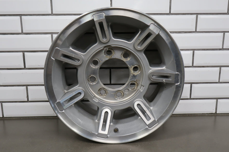 2003-2007 Hummer H2 17x8.5 OEM Wheel - Single Silver