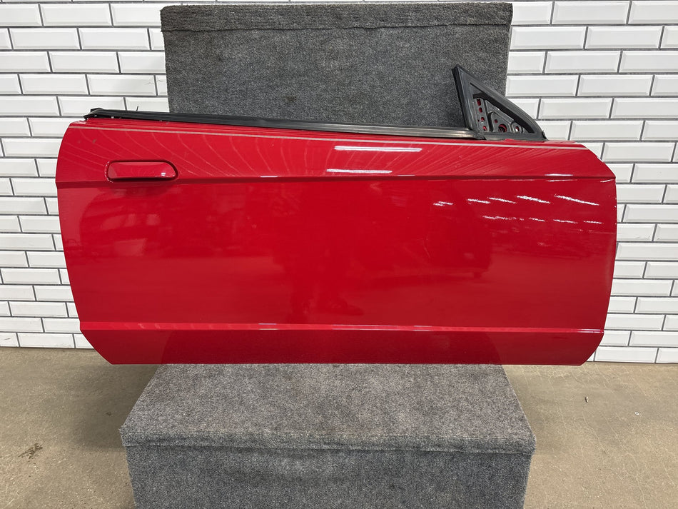 99-04 Ford Mustang Convertible Passenger Right RH Front Door Vermilion Red E8
