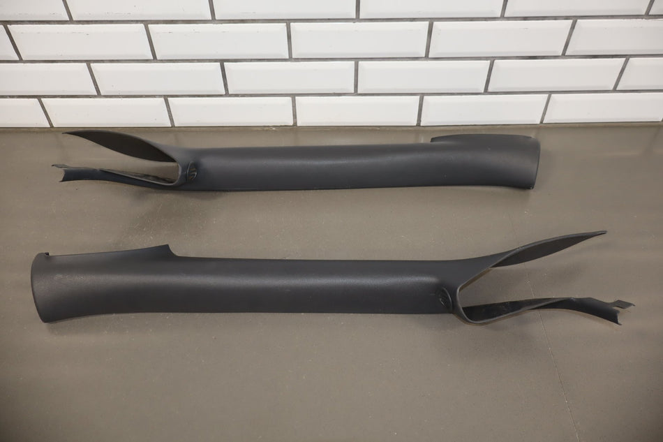 1993-2002 Chevrolet Camaro, Pontiac Firebird- Pair- Interior A Pillar Trim Light Grey