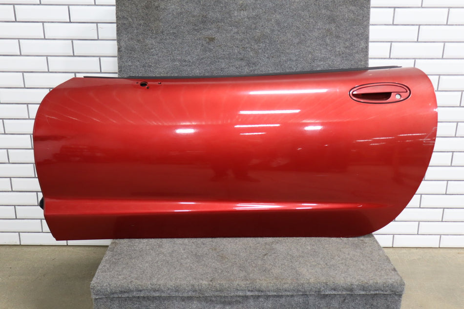 1997-2004 Chevrolet Corvette C5 Left Front Door Magnetic Red 86