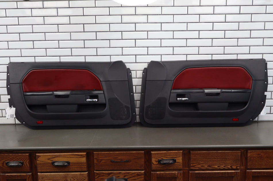 11-14 Dodge Challenger Pair Front Door Panels