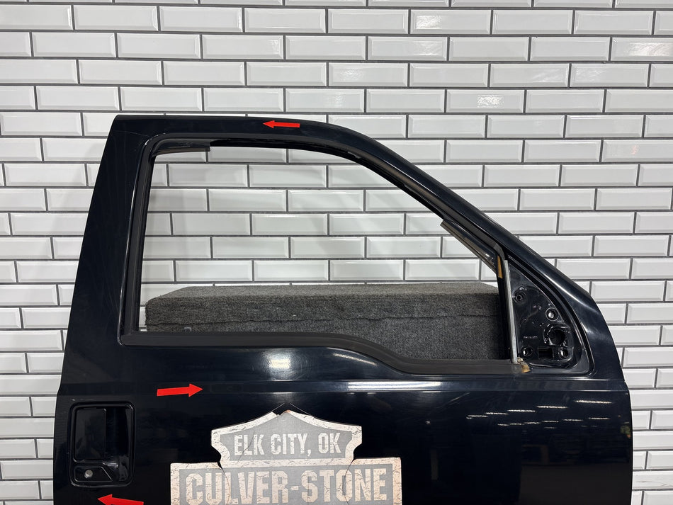 99-07 Ford F250 F350 Super Duty Crew Cab Passenger Right RH Front Door Black UD
