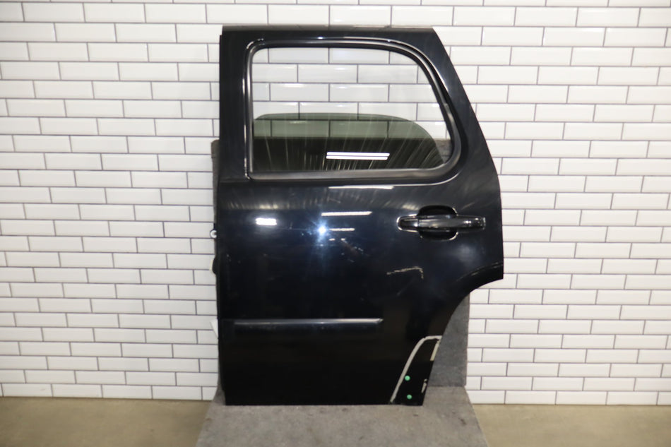07-14 Chevy Tahoe Yukon Left Rear Door (Black 41) 22892597