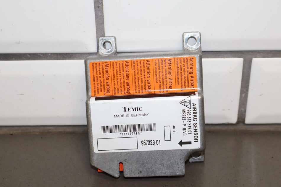 Airbag SRS Module Fits 2002 Porsche Boxster