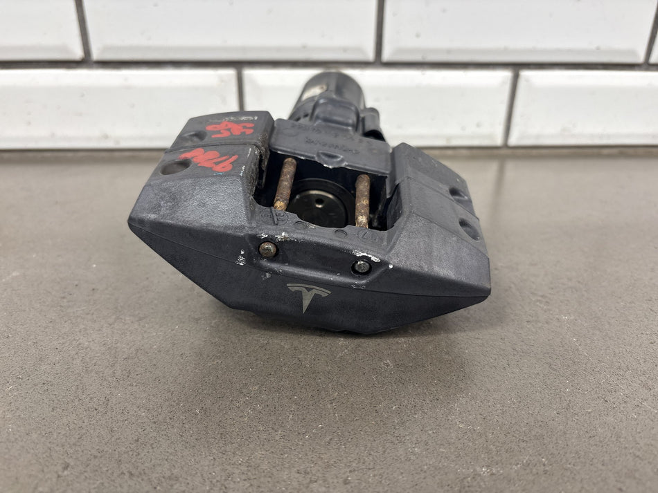 12-20 OEM Tesla Model S X Rear Left Driver Side Parking Brake Caliper Brembo