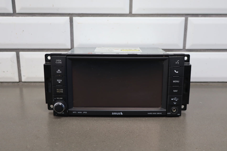 13-14 Dodge Challenger RHR Nav Radio 68224879AA Tested