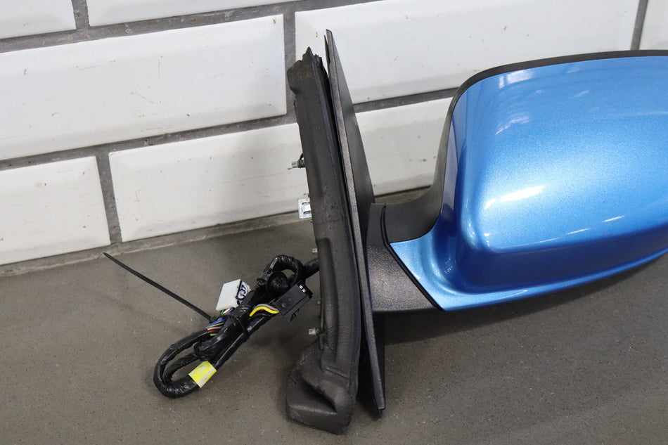 15-20 Dodge Charger Left Door Mirror Blind Spot (Scratches) B5 Blue PQD