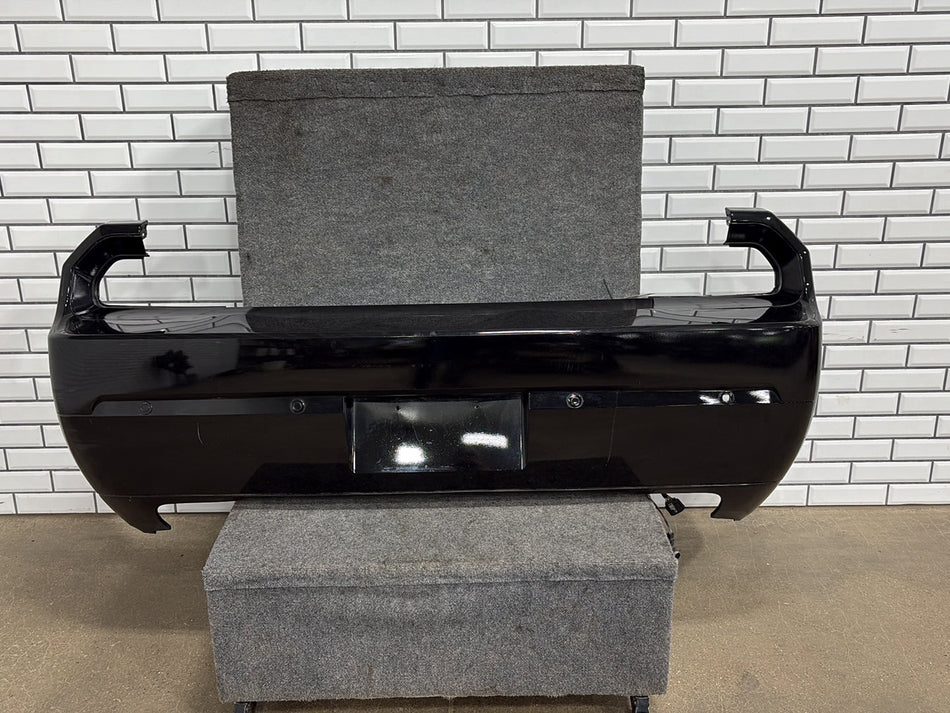 12-14 Dodge Challenger RT Rear Bumper Dark Slate Grey DR