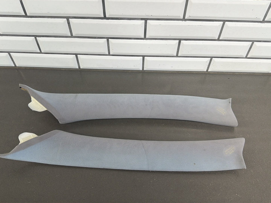2004 Lexus LS430 Pair A Pillar Trim Ash 10