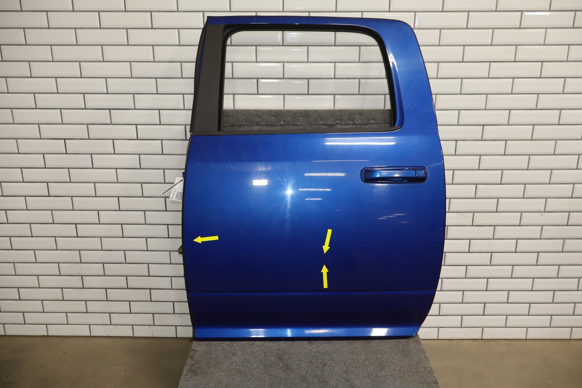 2010-2018 Ram Crew Cab Driver Left LH Rear Door Blue Streak PCL