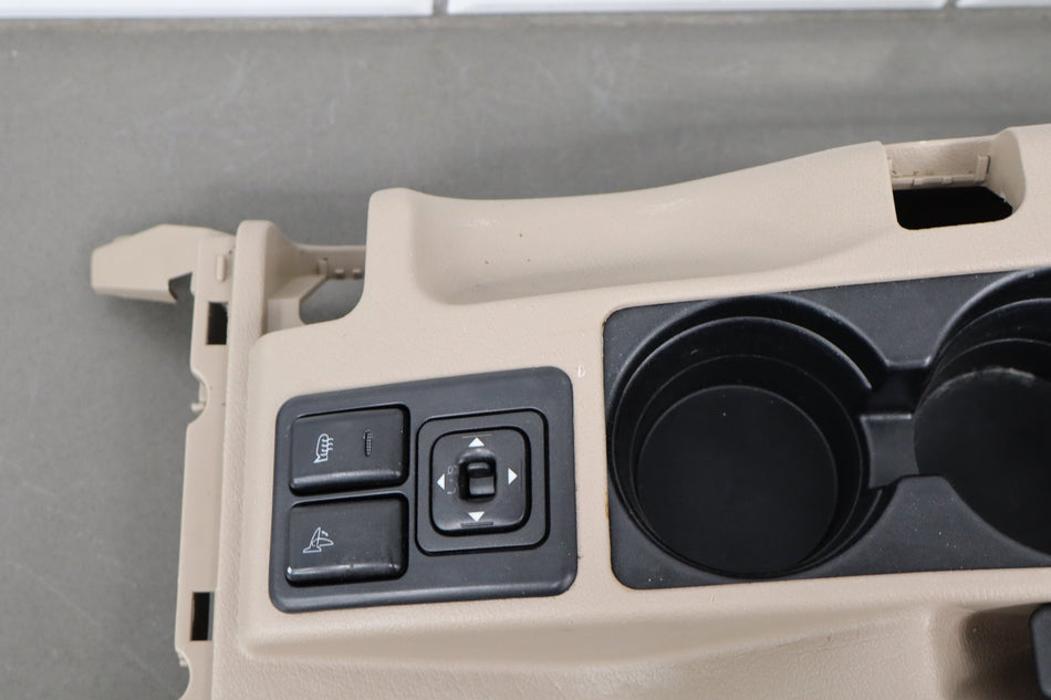 1998-2002 Isuzu Trooper Rear Center Console Beige