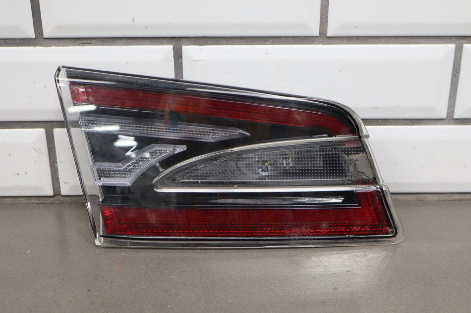 12-20 OEM Tesla Model S Rear Left Driver Side Inner Tail Light Trunk Liftgate