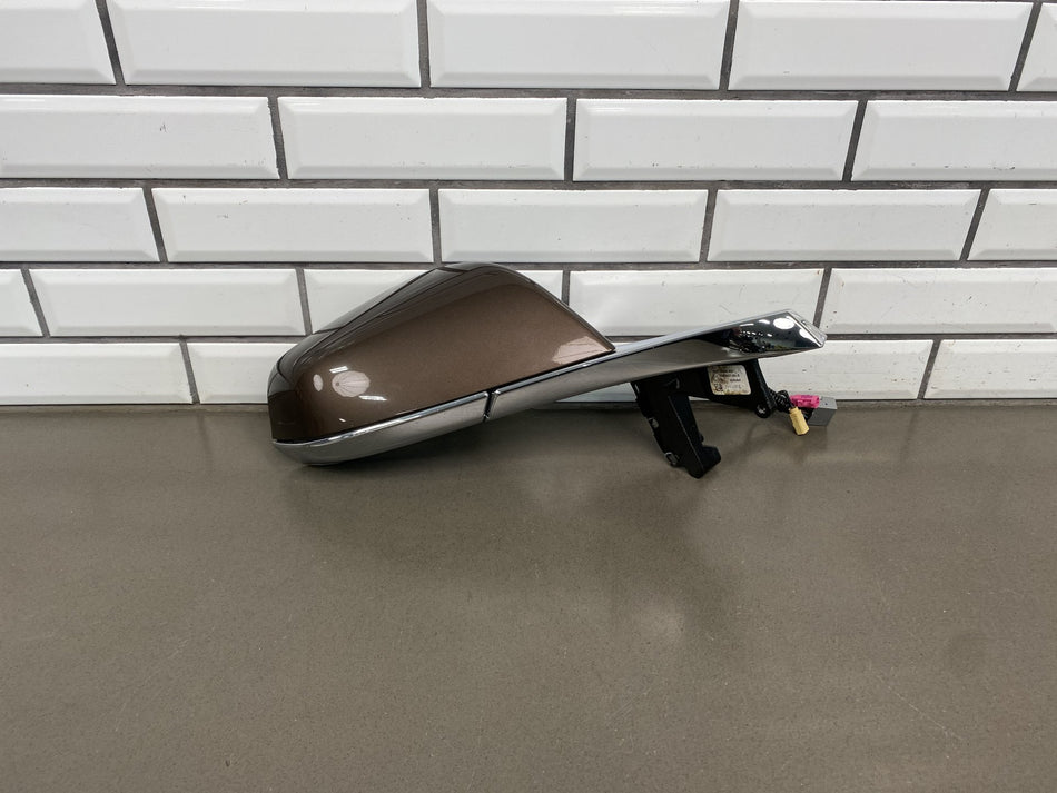 12-20 Tesla Model S Passenger Right RH Door Mirror Sycamore Brown Metallic PMAB