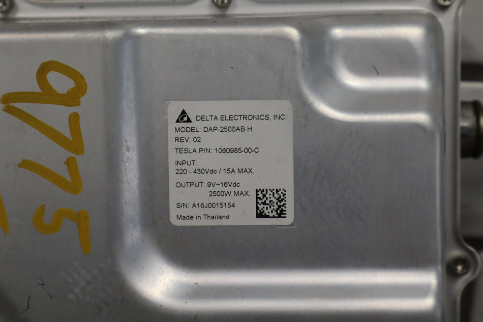 2016-2020 Tesla Model X High Voltage DC-DC Inverter Converter Charger OEM