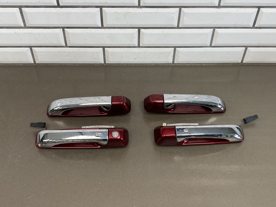 2013-2018 Ram 1500 Outside Door Handle Set 4 Proximity OEM Chrome