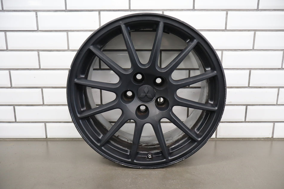 08-15 Mitsubishi Lancer Evo X 18x8.5 Enkei Wheel Black (LH)