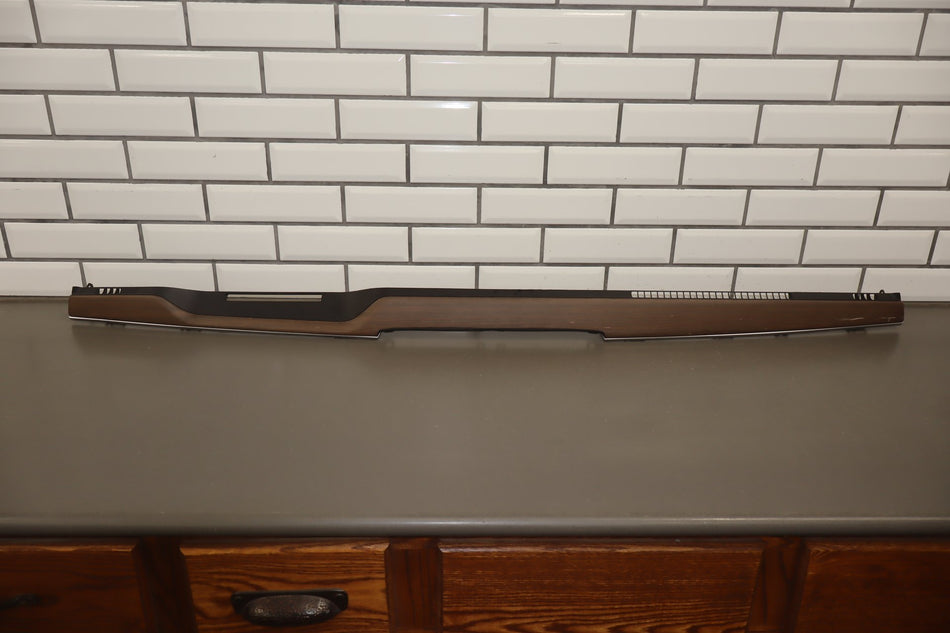 2022-2026 Tesla Model S Woodgrain Dash Trim Piece OEM