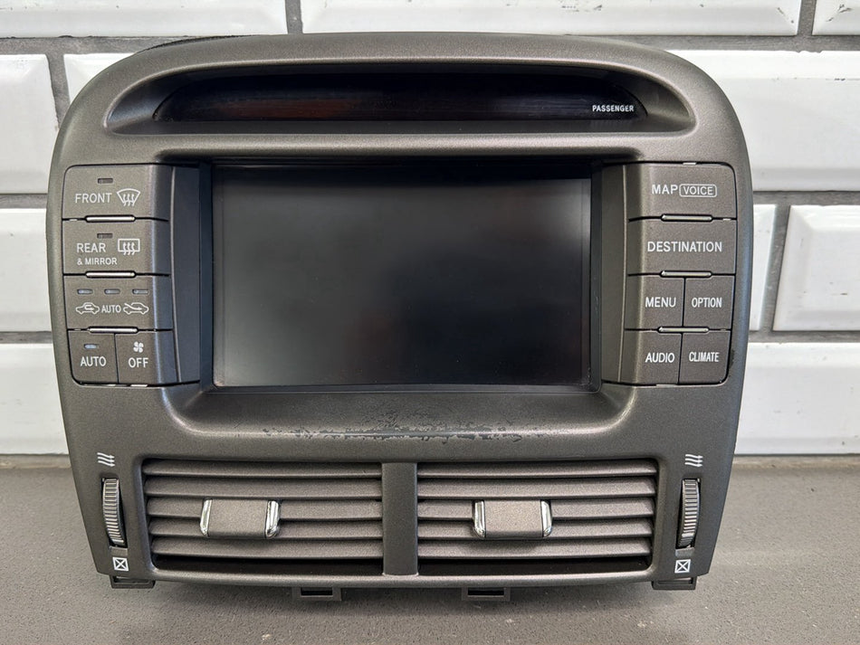 2004 Lexus LS430 Info Screen 8611050180 OEM