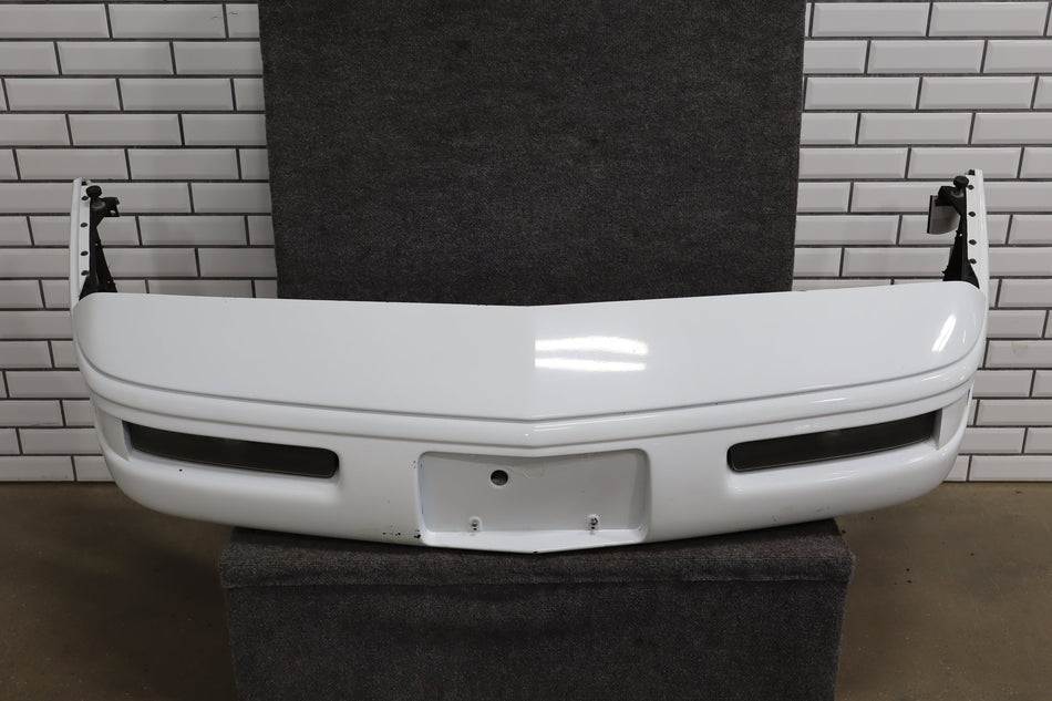 1991-1996 Chevrolet Corvette C4 - Front Bumper W/ Lamps Artic White 10