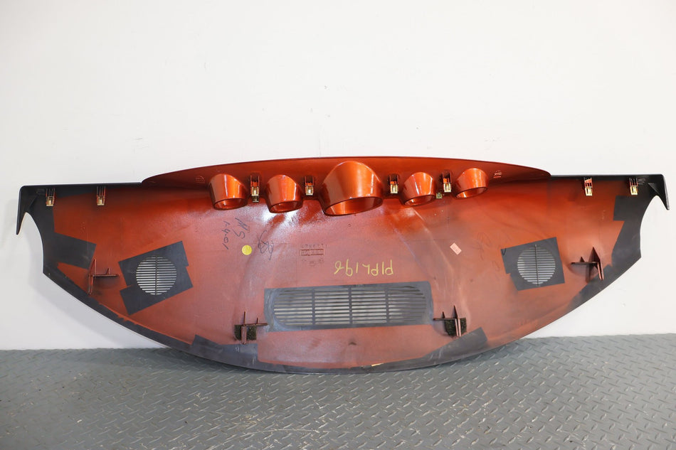 97-02 Chrysler Plymouth Prowler Dash Pad Black With Orange Bezel