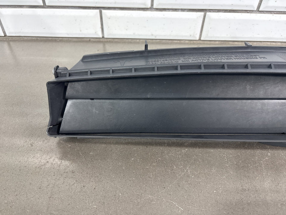 16-21 Tesla Model X Active Grille Shutter Assembly OEM