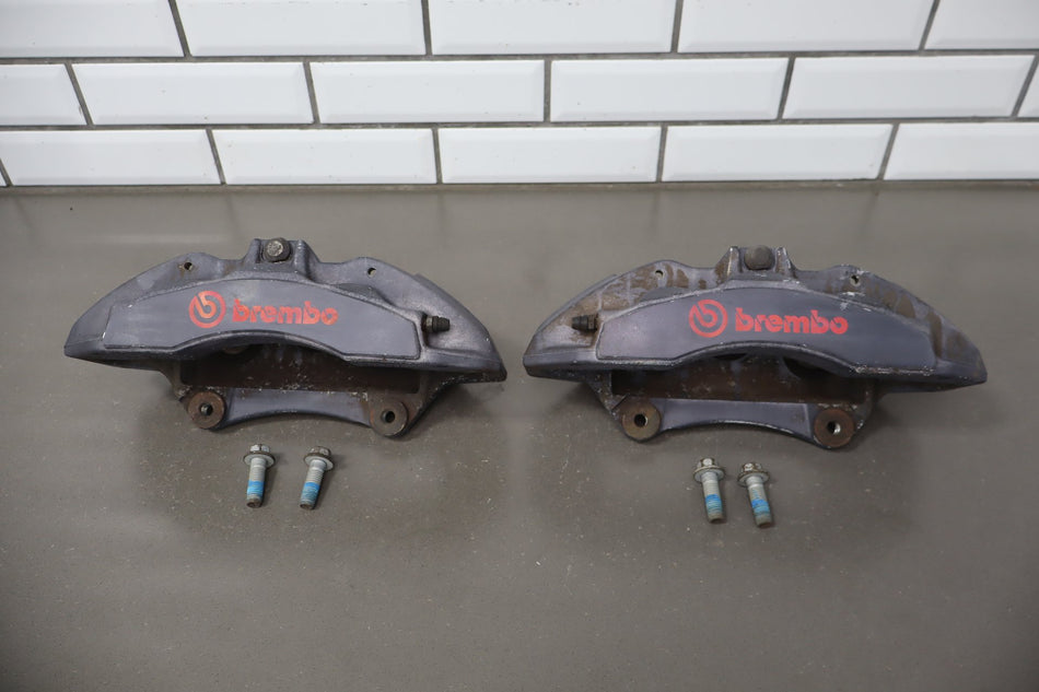 2015-2023 Ford Mustang GT Mach 1 Front 6 Piston Brembo Brake Calipers Track Pack