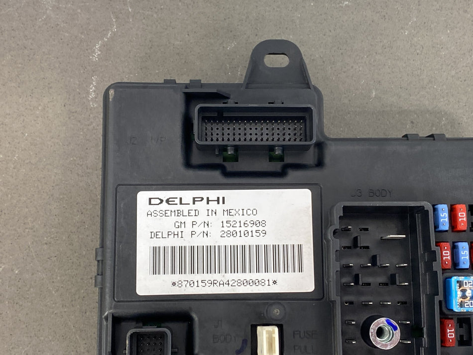 2005 Chevrolet Corvette C6 Body Control Module BCM 15288103 15216908 OEM