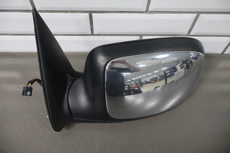 99-02 Chevy Silverado GMC Sierra Left LH Power Chrome Door Mirror GMT800