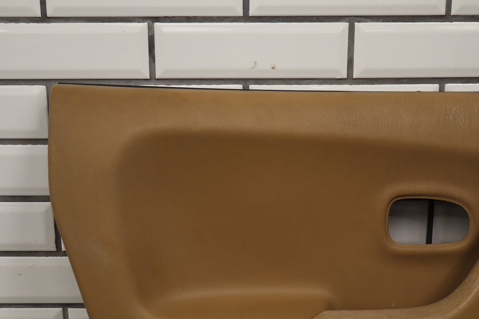 1999-2000 Mazda Miata Left Driver Door Trim Panel Tan