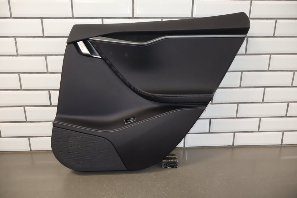 2018 Tesla Model S- Right Rear Door Trim Panel