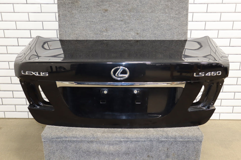 2007-2012 Lexus LS460 Decklid Obsidian Black 212